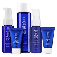 SEKKISEI 雪肌精 护肤套装 (化妆水50ml+乳液20ml+洗颜乳20g+BB霜6g*2)