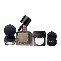 卡姿兰（Carslan）黑磁mini3件套控油持妆定妆-粉底液P02 7.5g+粉饼1.5g+散粉5g 黑磁便携尝鲜3件套