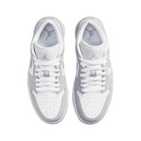 NIKE 耐克 Air Jordan1 Low 低帮AJ1烟灰雾霾白灰篮球鞋 DC0774-105