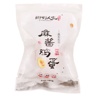 乡野人家 麻酱鸡蛋 天津蓟州特产 咸淡适中五香熟食麻酱蛋 真空包装10-40枚 6枚麻酱鸡蛋真空装