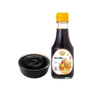 秋田满满 调味料有机酱油无添加白砂糖减盐型2瓶
