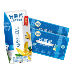 安慕希 常温酸奶 香草味205gx10盒x2箱