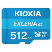KIOXIA 铠侠 极至瞬速G2 LMEX2L512GC4 MicroSD存储卡 512GB