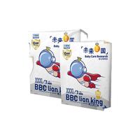 BBC拉拉裤婴儿尿不湿L尿不湿女男宝XL/XXL超薄透气 未来皇国XXXL码纸尿裤30片