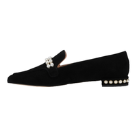 STUART WEITZMAN SW JOELLE PEARL LOAFER 2022年春夏新款珍珠乐福鞋中口平底鞋女