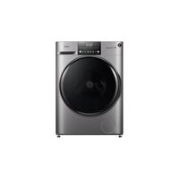 Midea 美的 初见系列 MG100T10WDQCY+MH100-H10WY 热泵式洗烘套装 黑色