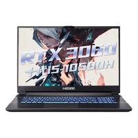 Hasee 神舟 战神 G8-CA5NS 17.3英寸 游戏本 黑色(酷睿i5-10500H、RTX 3060 6G、16GB、512GB SSD、1080P、IPS、144Hz)