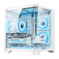 华硕 ASUS酷睿12代i5 12400F/4060/4060TI 组装机电竞游戏直播图形设计电脑主机整机海景房台式电脑全套 配置一i5 11400F+4060+16G 单主机