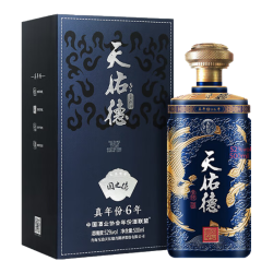 天佑德 国之德G6真年份青稞酒 52%vol 500ml 清香型白酒