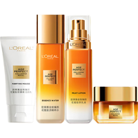 巴黎欧莱雅L'OREAL PARIS 金致臻颜花蜜松露套装抗皱保湿补水紧致提拉化妆品护肤