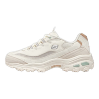 斯凯奇（Skechers）休闲复古老爹鞋女经典厚底鞋熊猫鞋增高运动鞋男 896204-OFWT 乳白色 37