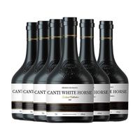 CANTI WHITE HORSE 珍藏级 干型红葡萄酒 2018年 6瓶*750ml套装