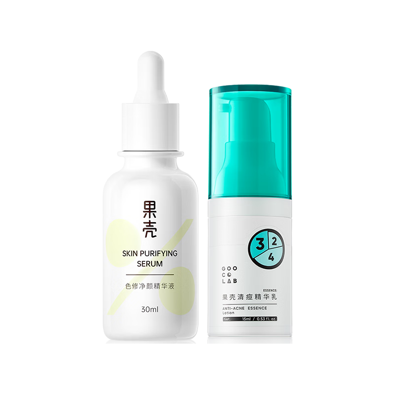  GOOCOLAB/果壳 控油清痘 护肤套装  35ml