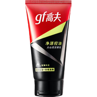 高夫洗发水 控油去屑洗发露清爽无硅油洗发膏 洁面120g+洗发水400ml+沐浴400ml