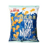 上好佳日式鱼果海苔甜辣味整箱进货KTV零食小吃怀旧食品90后80后