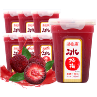 浙仙梅 冰杨梅 果蔬汁饮品 386ml*6瓶