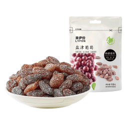 来伊份 葡萄干休闲零食蜜饯果干果脯无籽葡萄118g