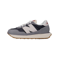newbalance New Balance NB21新款男鞋女鞋情侣237系列百搭增高复古老爹潮搭运动休闲鞋 深蓝色/灰色  MS237SC 37