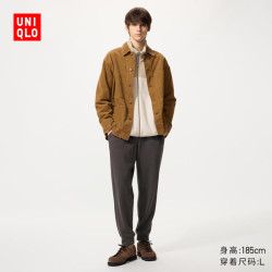 优衣库 男装女装运动长裤/休闲裤裤子卫裤常规款482313 08 深灰色 M