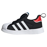 adidas ORIGINALS 一脚蹬 儿童运动鞋 黑色 22