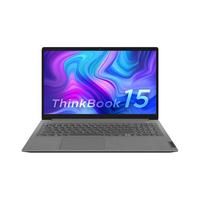 ThinkPad 思考本 ThinkBook 15 2021款 锐龙版 15.6英寸 轻薄本 灰色(锐龙R5-4600U、核芯显卡、16GB、512GB SSD、1080P、60Hz、20VG0002CD)