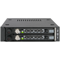 ICY DOCK 艾西达克 ToughArmor 移动硬盘盒 MB492SKL-B 黑色