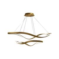 四季沐歌（MICOE）客厅灯现代简约大气卧室餐厅灯具套餐组合北欧led吸顶灯饰白羽 【活动包安装】三室两厅餐厅星光 套餐大灯80*56cm壁控100瓦