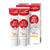 Colgate 高露洁 酵素美白牙膏套装 (沁爽白桃+淡雅桂花)