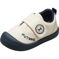 牧童儿童帆布鞋2024秋季男童板鞋包头防撞女童鞋幼儿园室内鞋