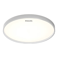飞利浦（PHILIPS）led灯具现代简约大气书房餐厅灯饰房间卧室吸顶灯儿童房吸顶灯 星环36W三色可调 银色