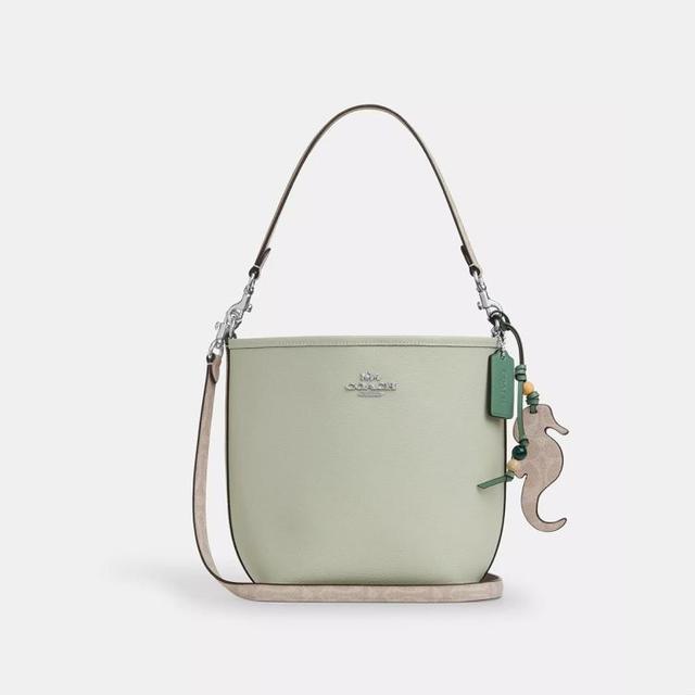 COACH 蔻驰 CITY系列 女士单肩手提斜挎水桶包