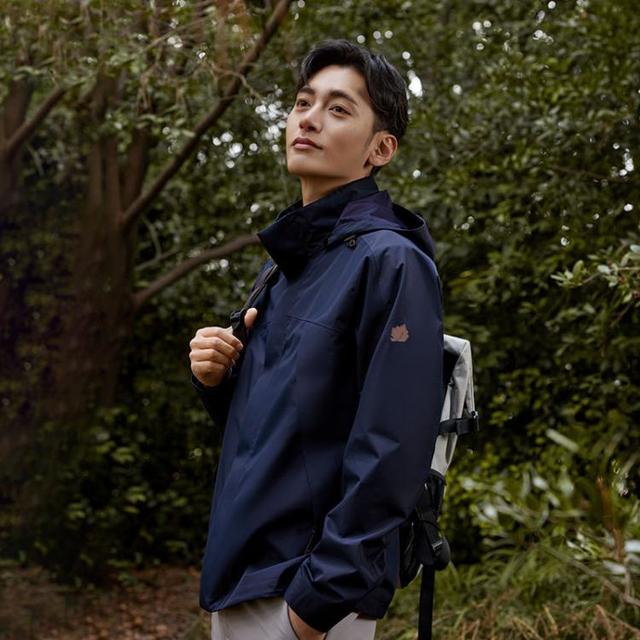 乐飞叶 男款冲锋衣