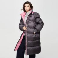 她图 纯色设计感百搭舒适鹅羽绒外套女