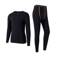 JOCKEY 男士恒温亲肤透气棉莫圆领套头保暖长袖长裤套装