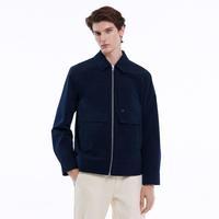 J.Lindeberg 金林德伯格 金·林德伯格 2025秋冬男士弹力保形舒适易打理纯色口袋装饰翻领夹克外套