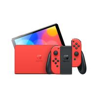 Nintendo 任天堂 Switch (OLED) 版本马力欧红色套装体感健身家用