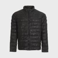 Massimo Dutti 男式休闲经典日常纯色柔软皮衣