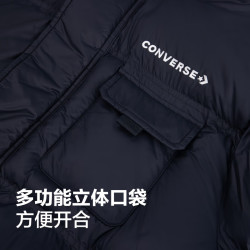 匡威 秋冬男女拒水连帽棉服多口袋外套UCJ146 UCJ146-023 L （175/100A）