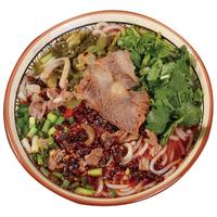 水城羊肉粉贵州遵义特产米粉米线干六盘水速食小吃花溪牛肉粉袋装 网红美食水城羊肉粉418克*5大包（干粉）