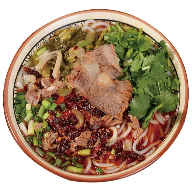 水城羊肉粉贵州遵义特产米粉米线干六盘水速食小吃花溪牛肉粉袋装 网红美食水城羊肉粉418克*5大包（干粉）