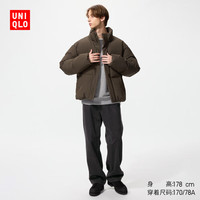 优衣库男装女装宽松直筒牛仔裤/水洗产品25秋冬479322 479322/08深灰色 34 /175/86A