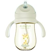 ppsu学饮杯儿童鸭嘴杯一岁婴儿吸管杯 6个月喝水喝奶水杯