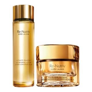  ESTEE LAUDER/雅诗兰黛 抗皱 雅诗兰黛黑钻眼面逆龄套装  【眼面2件套】6D黑钻眼霜+黑钻面霜30ml，【礼盒】黑钻面霜30ml，【礼盒】白金精华30ml