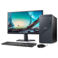DELL 戴尔 灵越3910 台式电脑 游戏台式机主机(12代i5-12400F 16G 512G RTX3050显卡 )27英寸