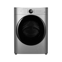 Midea 美的 初见系列 MG100V70WD5-Y1Y+MH100VTH707WY 热泵式洗烘套装 银色