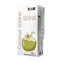 果钦100%海南椰子水 NFC青椰果饮料0脂1L椰青机供 海南椰子水1L*4盒
