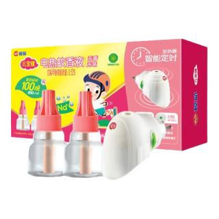 榄菊 儿宝健电热蚊香液 香茅味 2瓶1器