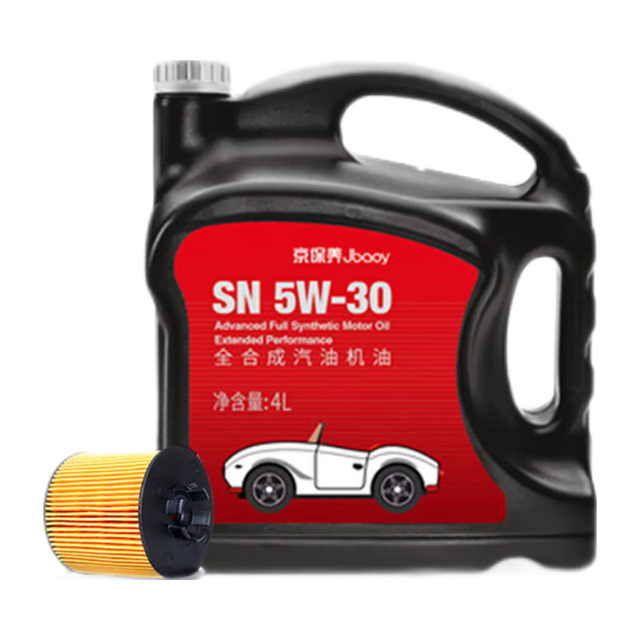 统一润滑油 京保养系列 5W-30 SN 机油小保养套餐 4L