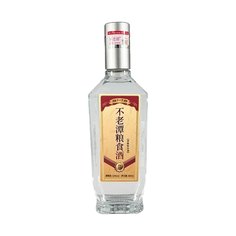  BU LAO TAN/不老潭 纯粮食酒 浓香型白酒  包装 52%vol 500ml