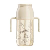 88VIP：potato 儿童水杯PPSU学饮杯鸭嘴吸嘴两用耐摔吸管杯300mL
